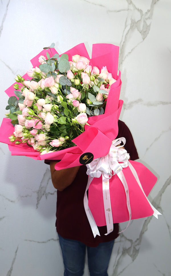 Pink Spray Rose Bouquet