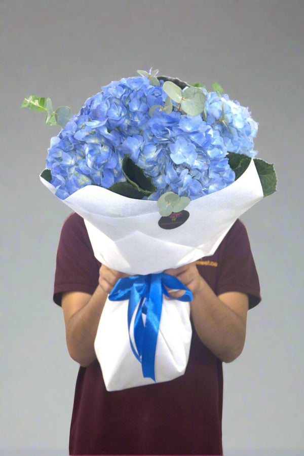 Blue Hydrangea Bouquet