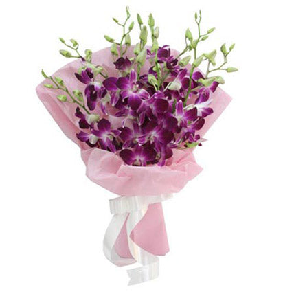 Purple Orchid Bouquet