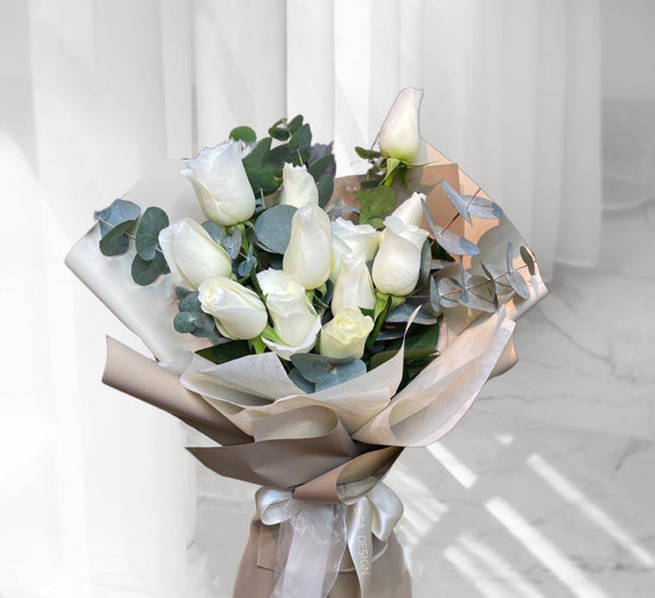 White Rose bouquet